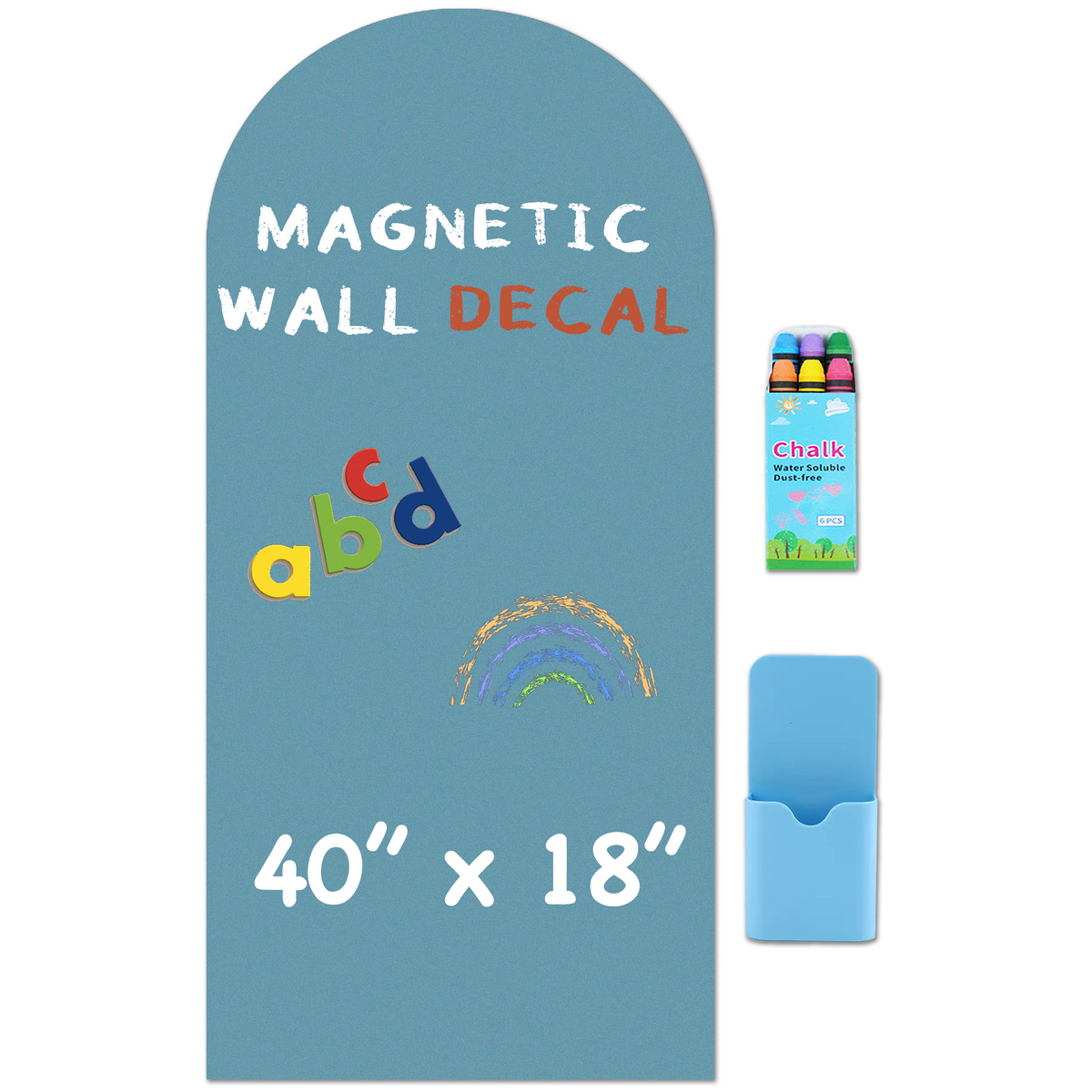 HEATPOMELO Multi-Size Peel-and-Stick Magnetic Dry Erase Board Sticker - Self-Adhesive Whiteboard Sheet, Erase-Easy Office Presentation Supply for Home/Office, Metal Surfaces Compatible with Starter Kit Included