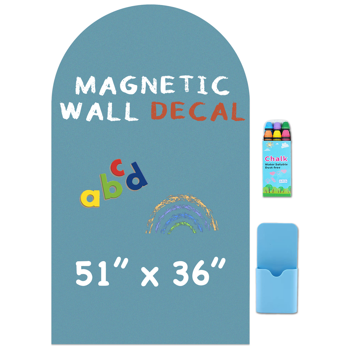 HEATPOMELO Multi-Size Peel-and-Stick Magnetic Dry Erase Board Sticker - Self-Adhesive Whiteboard Sheet, Erase-Easy Office Presentation Supply for Home/Office, Metal Surfaces Compatible with Starter Kit Included