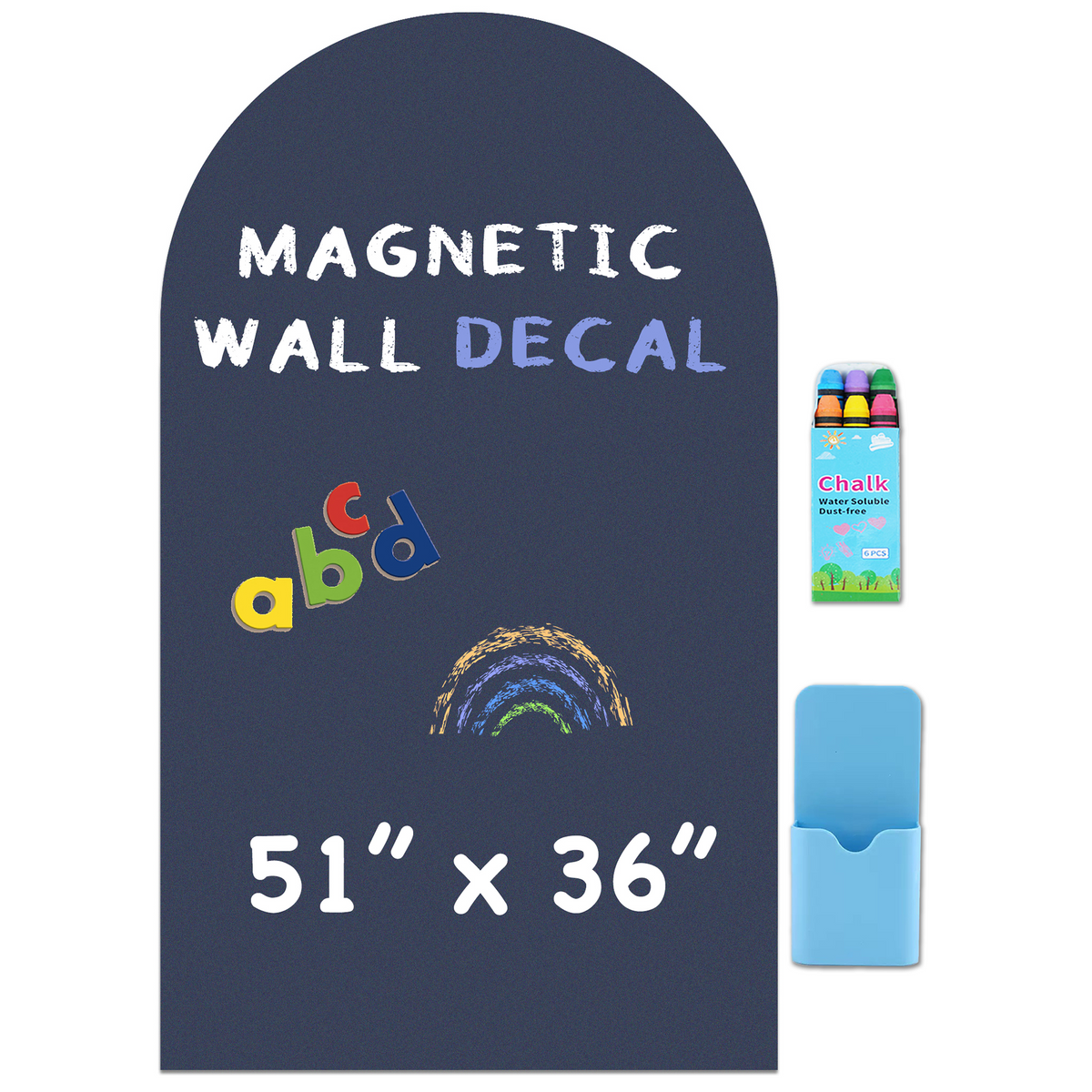 HEATPOMELO Multi-Size Peel-and-Stick Magnetic Dry Erase Board Sticker - Self-Adhesive Whiteboard Sheet, Erase-Easy Office Presentation Supply for Home/Office, Metal Surfaces Compatible with Starter Kit Included